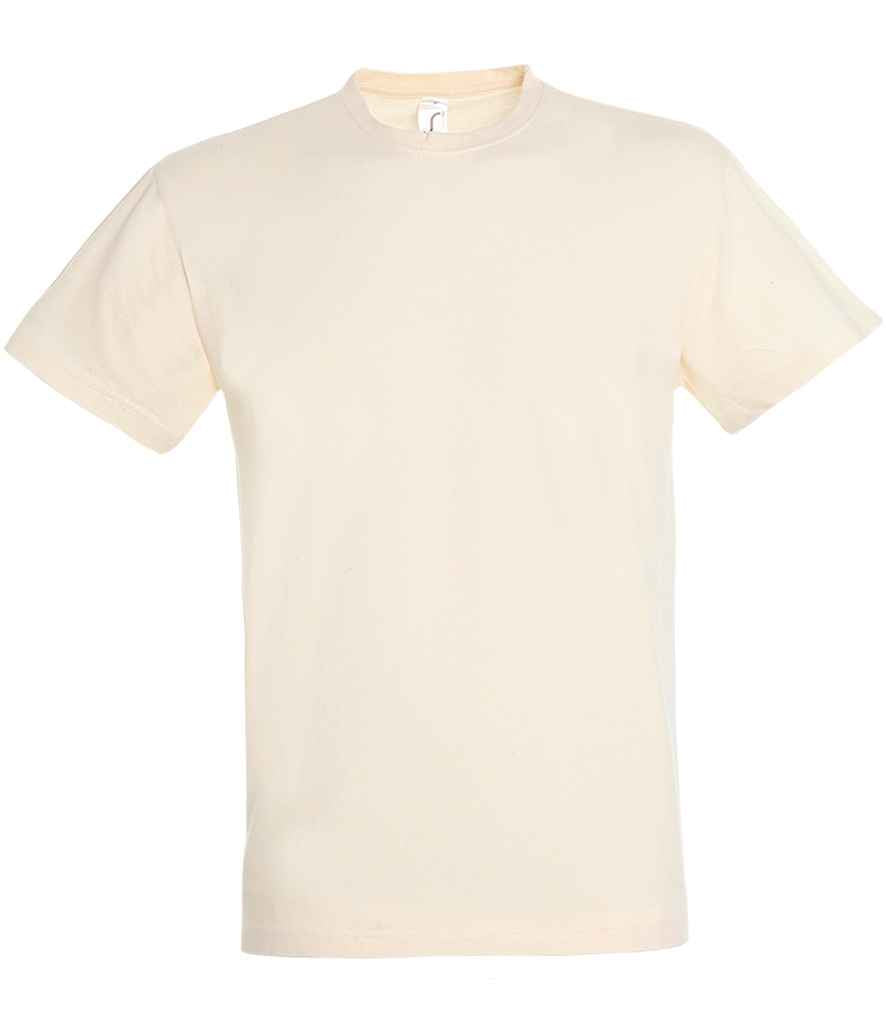 SOL'S Regent T-Shirt in Natural by SOL'S — Custom branded clothing by Print Press, featuring premium embroidery produced in our specialist print lab in the UK.