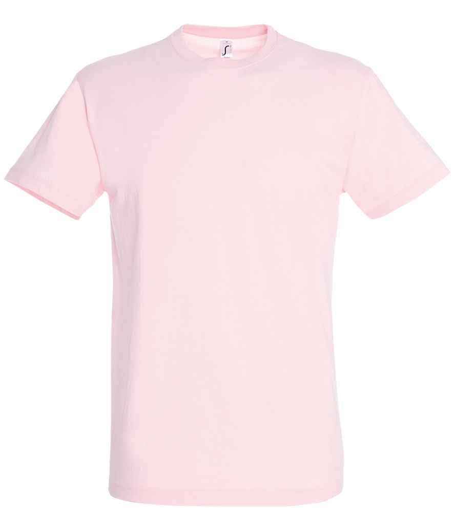 SOL'S Regent T-Shirt - (3rd Colours) in Pale Pink by SOL'S — Custom branded clothing by Print Press, featuring premium embroidery produced in our specialist print lab in the UK.