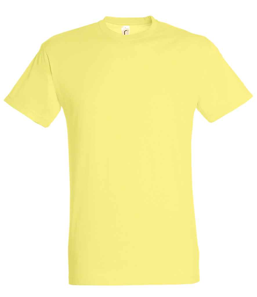SOL'S Regent T-Shirt - (3rd Colours) in Pale Yellow by SOL'S — Custom branded clothing by Print Press, featuring premium embroidery produced in our specialist print lab in the UK.