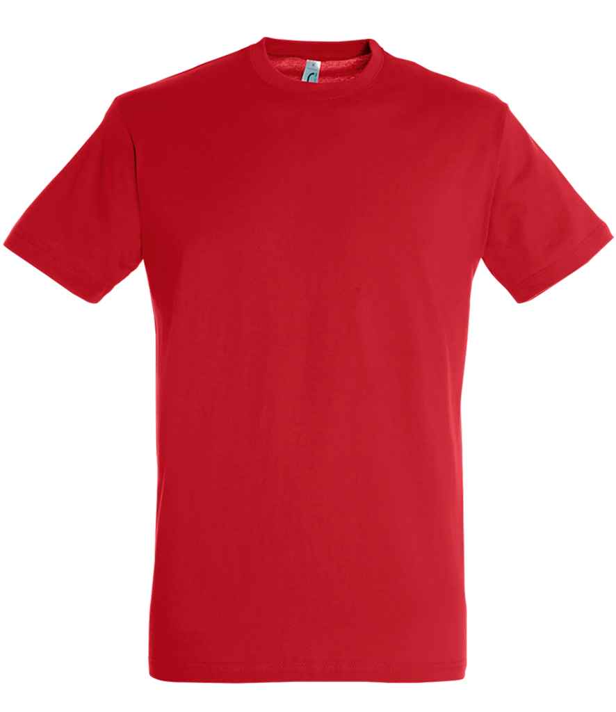 SOL'S Regent T-Shirt - (3rd Colours) in Red by SOL'S — Custom branded clothing by Print Press, featuring premium embroidery produced in our specialist print lab in the UK.