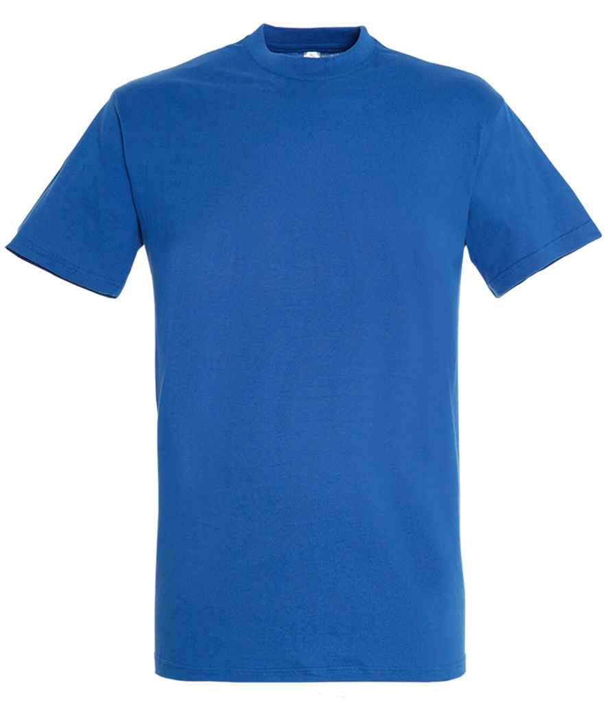 SOL'S Regent T-Shirt in Royal Blue by SOL'S — Custom branded clothing by Print Press, featuring premium embroidery produced in our specialist print lab in the UK.