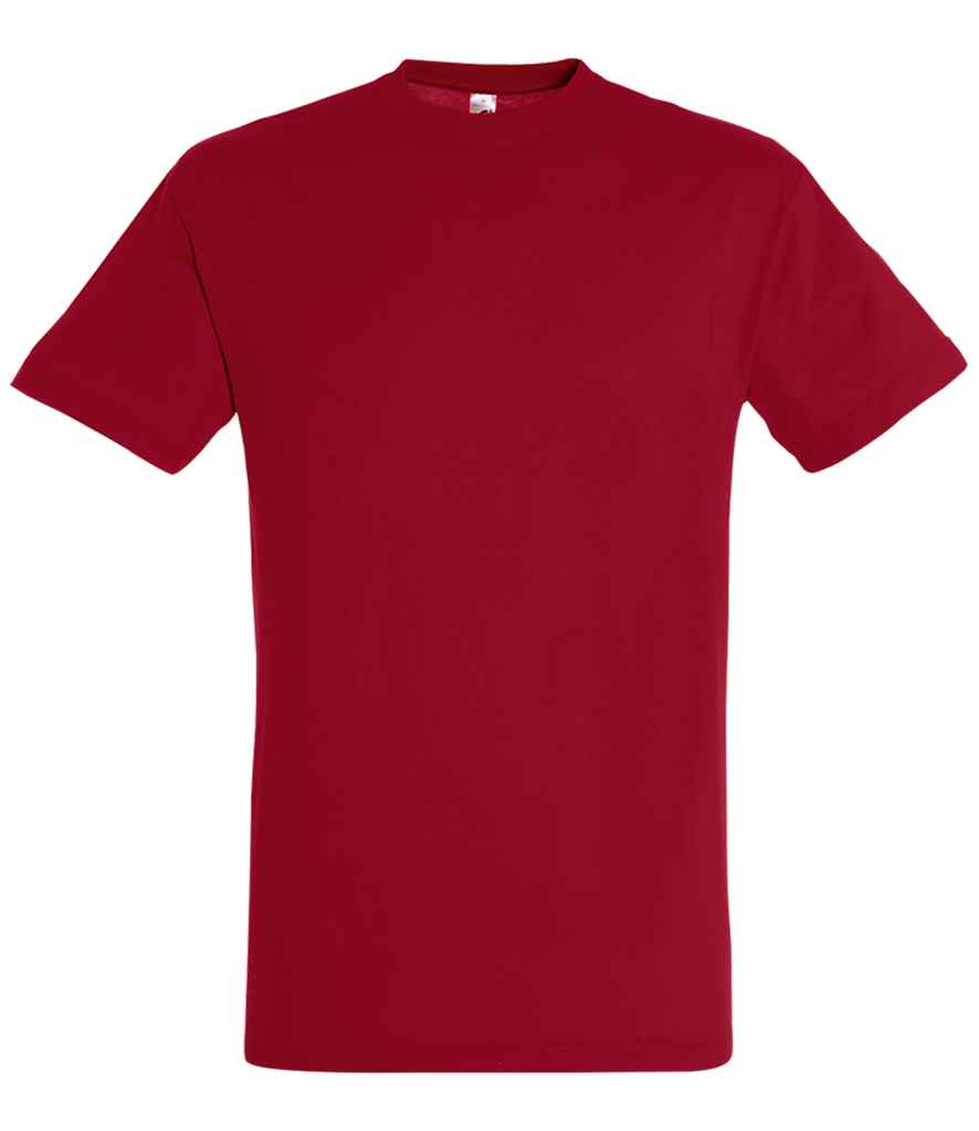 SOL'S Regent T-Shirt - (3rd Colours) in Tango Red by SOL'S — Custom branded clothing by Print Press, featuring premium embroidery produced in our specialist print lab in the UK.
