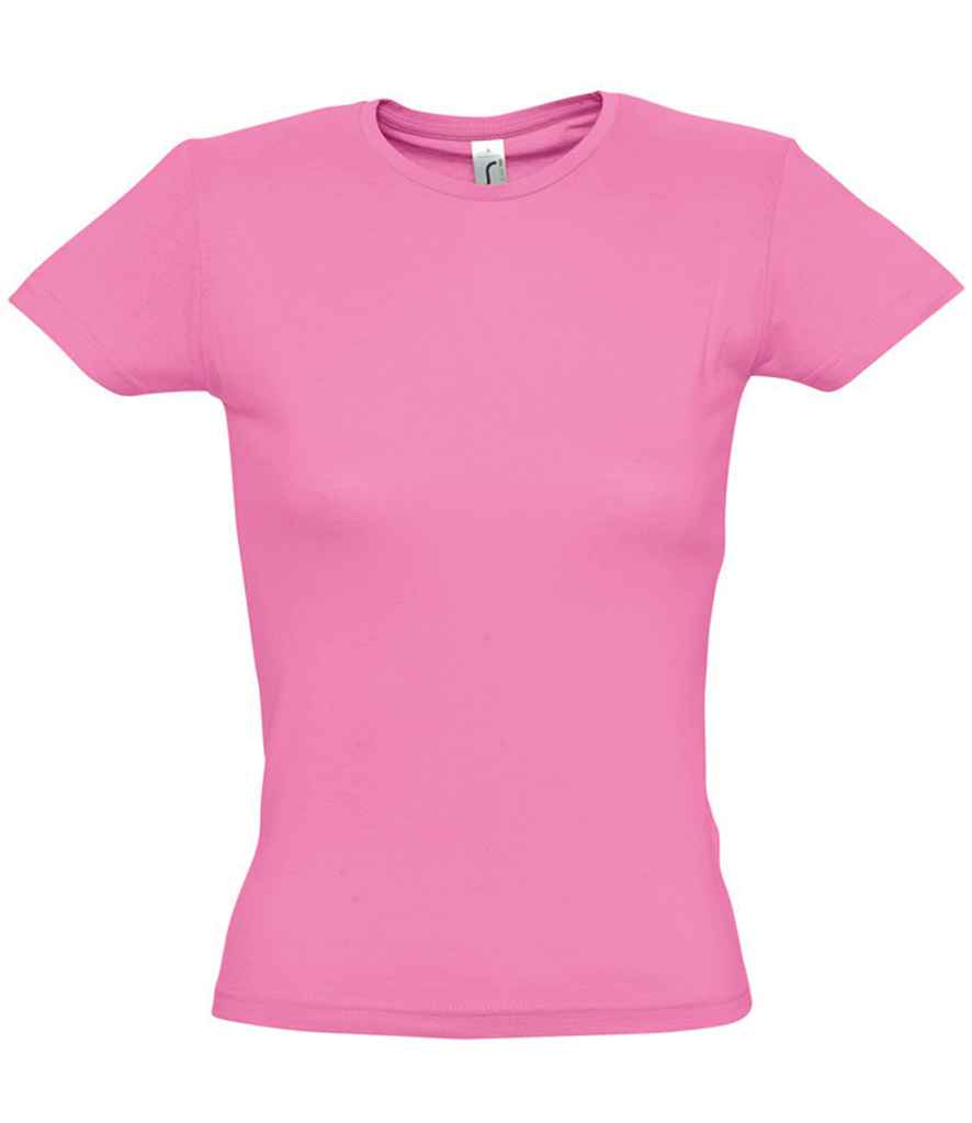 SOL'S Ladies Miss T-Shirt in Orchid Pink by SOL'S — Custom branded clothing by Print Press, featuring premium embroidery produced in our specialist print lab in the UK.