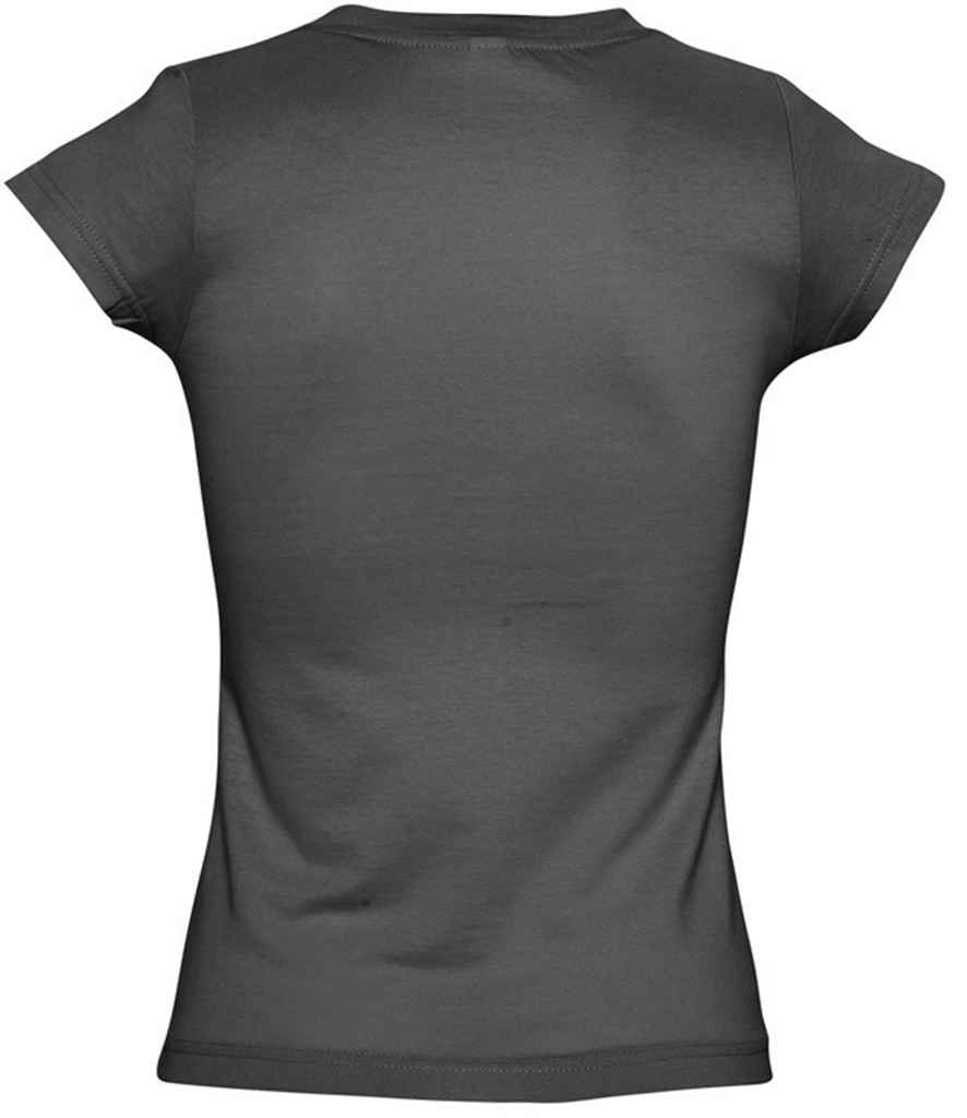 SOL'S Ladies Moon V Neck T-Shirt in by SOL'S — Custom branded clothing by Print Press, featuring premium embroidery produced in our specialist print lab in the UK.