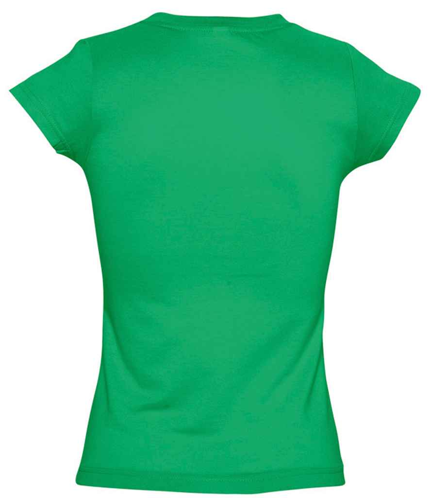 SOL'S Ladies Moon V Neck T-Shirt in by SOL'S — Custom branded clothing by Print Press, featuring premium embroidery produced in our specialist print lab in the UK.