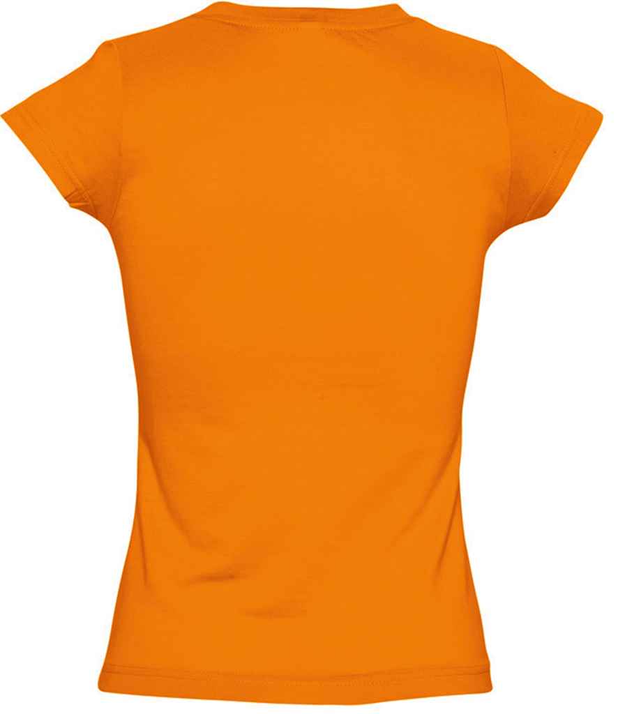 SOL'S Ladies Moon V Neck T-Shirt in by SOL'S — Custom branded clothing by Print Press, featuring premium embroidery produced in our specialist print lab in the UK.