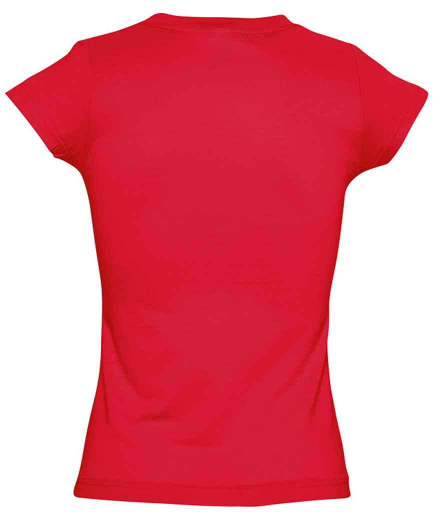 SOL'S Ladies Moon V Neck T-Shirt in by SOL'S — Custom branded clothing by Print Press, featuring premium embroidery produced in our specialist print lab in the UK.