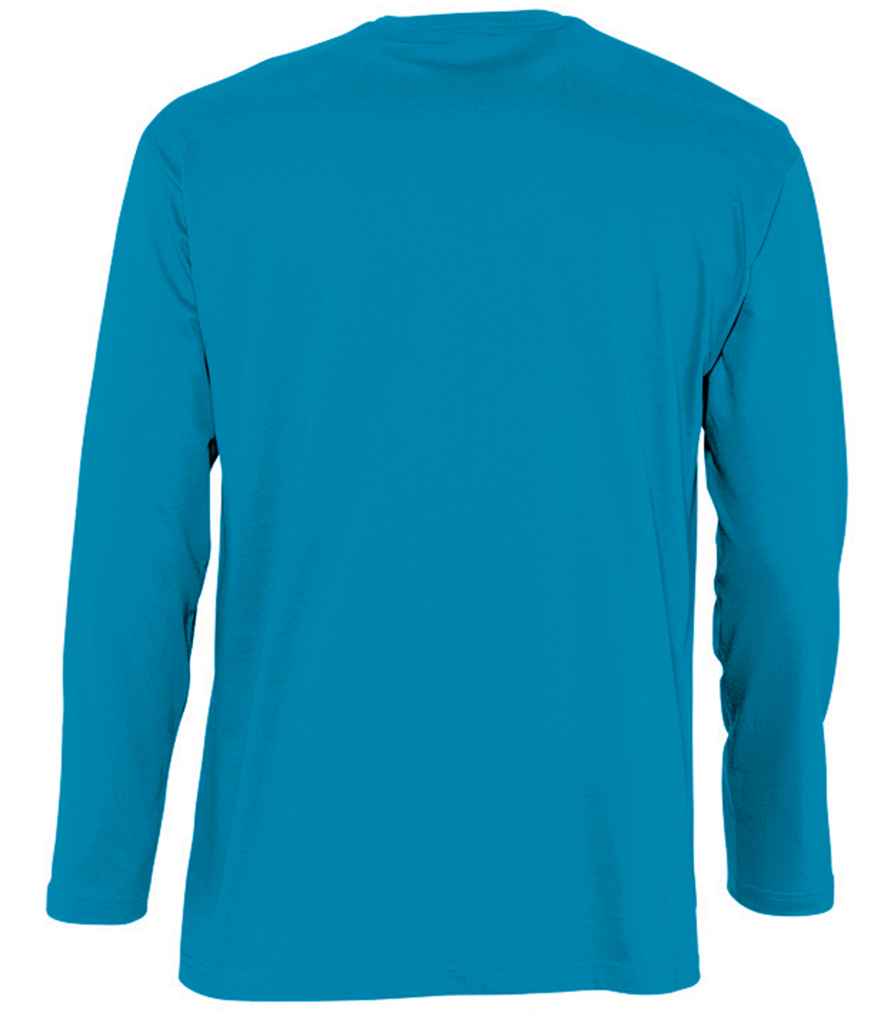SOL'S Monarch Long Sleeve T-Shirt in by SOL'S — Custom branded clothing by Print Press, featuring premium embroidery produced in our specialist print lab in the UK.