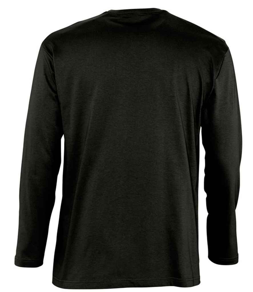 SOL'S Monarch Long Sleeve T-Shirt in by SOL'S — Custom branded clothing by Print Press, featuring premium embroidery produced in our specialist print lab in the UK.
