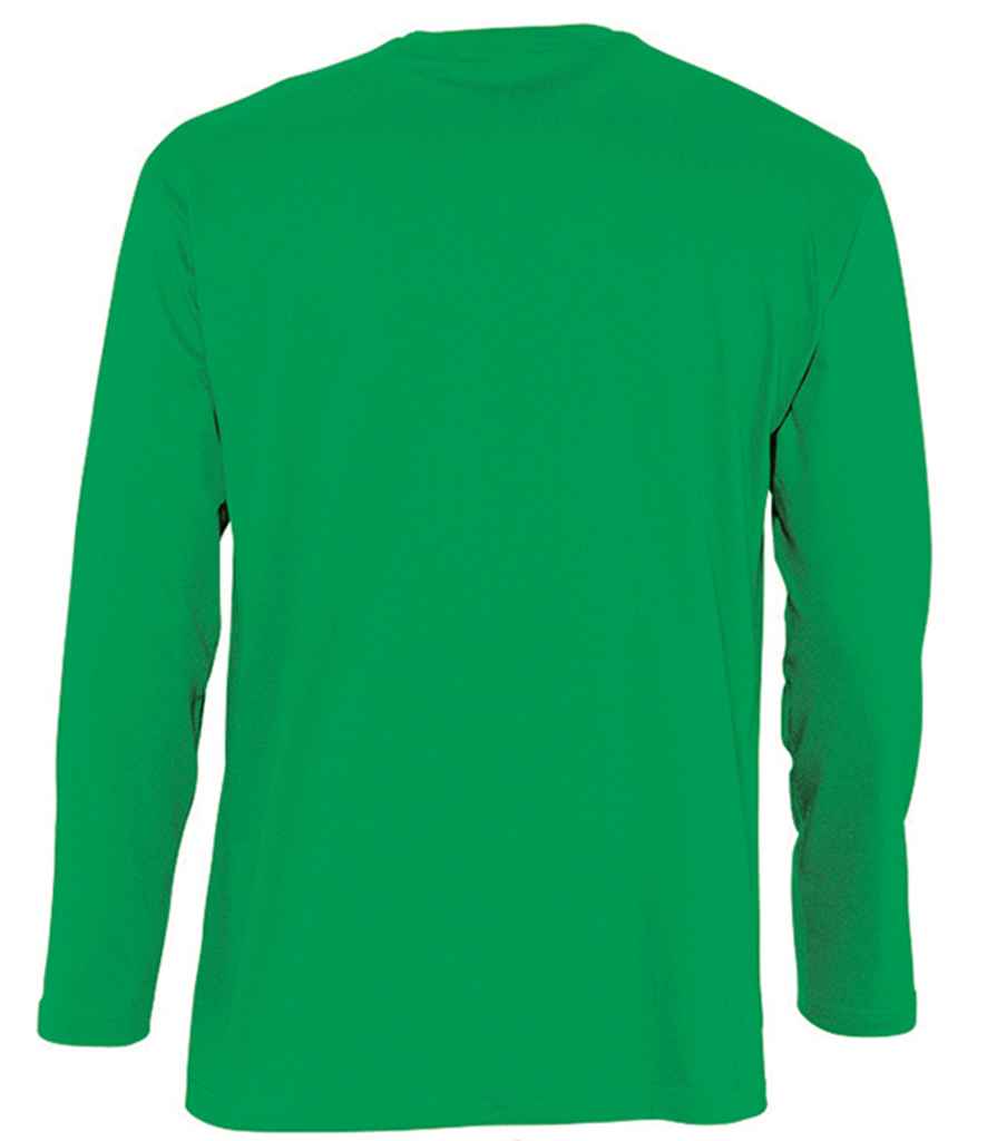 SOL'S Monarch Long Sleeve T-Shirt in by SOL'S — Custom branded clothing by Print Press, featuring premium embroidery produced in our specialist print lab in the UK.