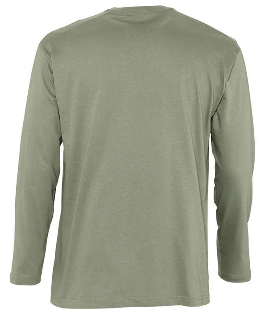 SOL'S Monarch Long Sleeve T-Shirt in by SOL'S — Custom branded clothing by Print Press, featuring premium embroidery produced in our specialist print lab in the UK.