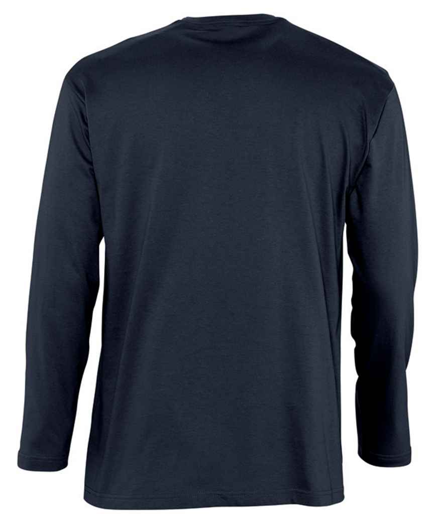 SOL'S Monarch Long Sleeve T-Shirt in by SOL'S — Custom branded clothing by Print Press, featuring premium embroidery produced in our specialist print lab in the UK.