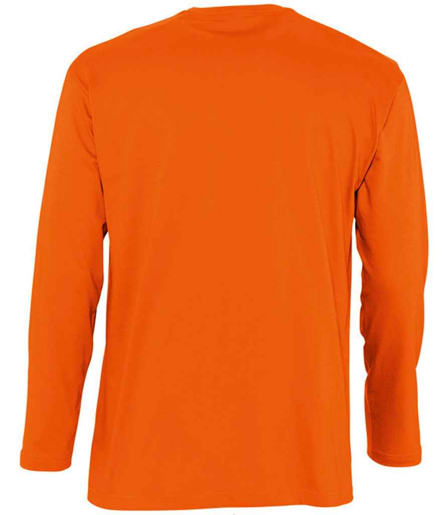 SOL'S Monarch Long Sleeve T-Shirt in by SOL'S — Custom branded clothing by Print Press, featuring premium embroidery produced in our specialist print lab in the UK.