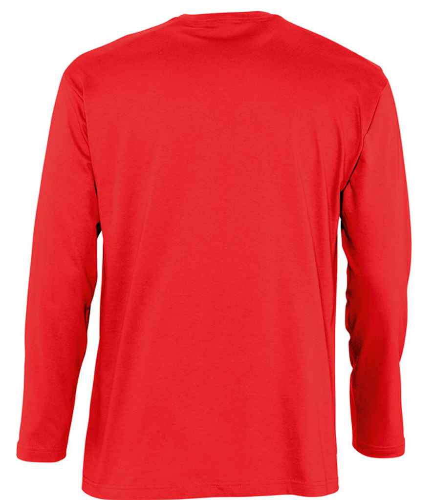 SOL'S Monarch Long Sleeve T-Shirt in by SOL'S — Custom branded clothing by Print Press, featuring premium embroidery produced in our specialist print lab in the UK.