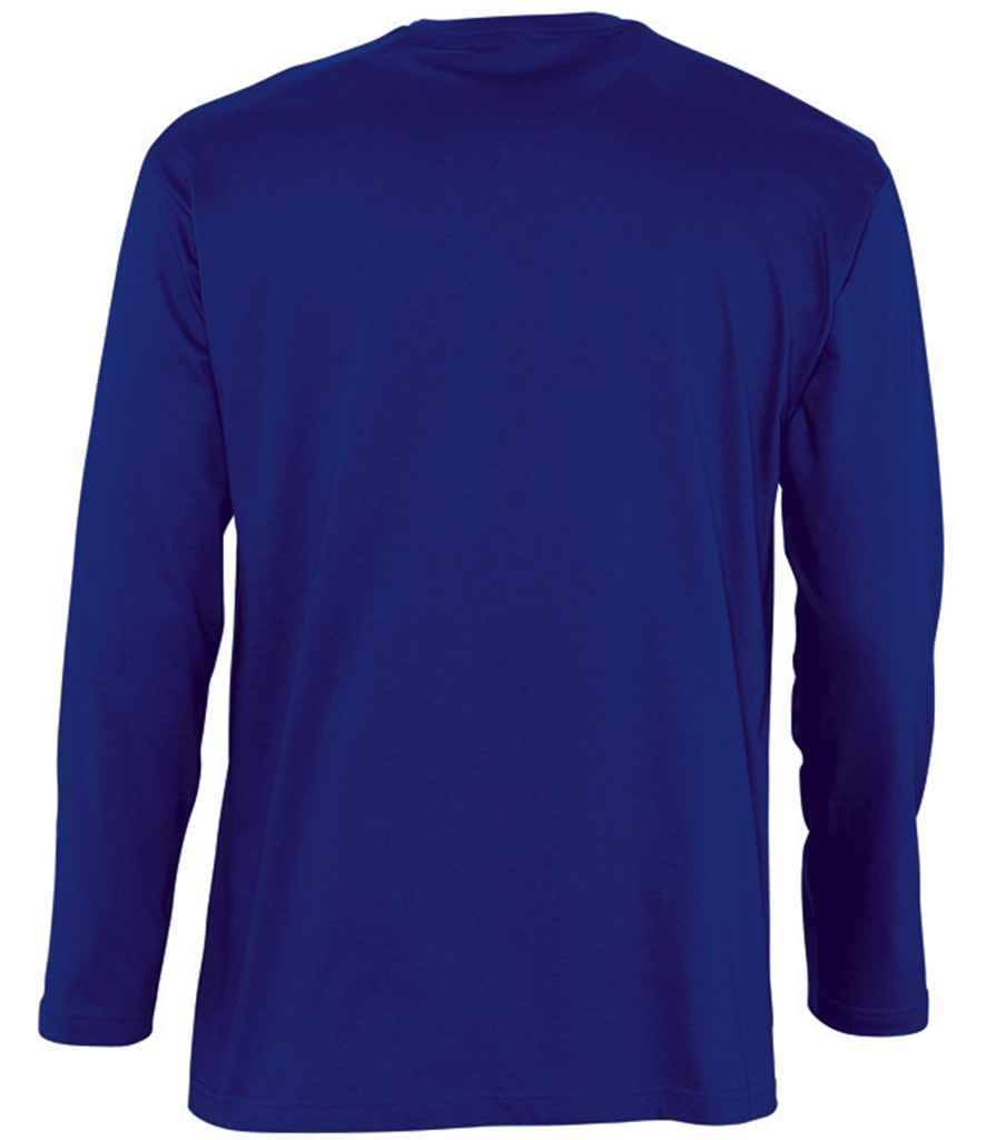 SOL'S Monarch Long Sleeve T-Shirt in by SOL'S — Custom branded clothing by Print Press, featuring premium embroidery produced in our specialist print lab in the UK.