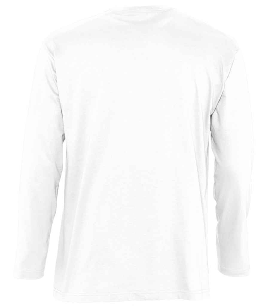 SOL'S Monarch Long Sleeve T-Shirt in by SOL'S — Custom branded clothing by Print Press, featuring premium embroidery produced in our specialist print lab in the UK.