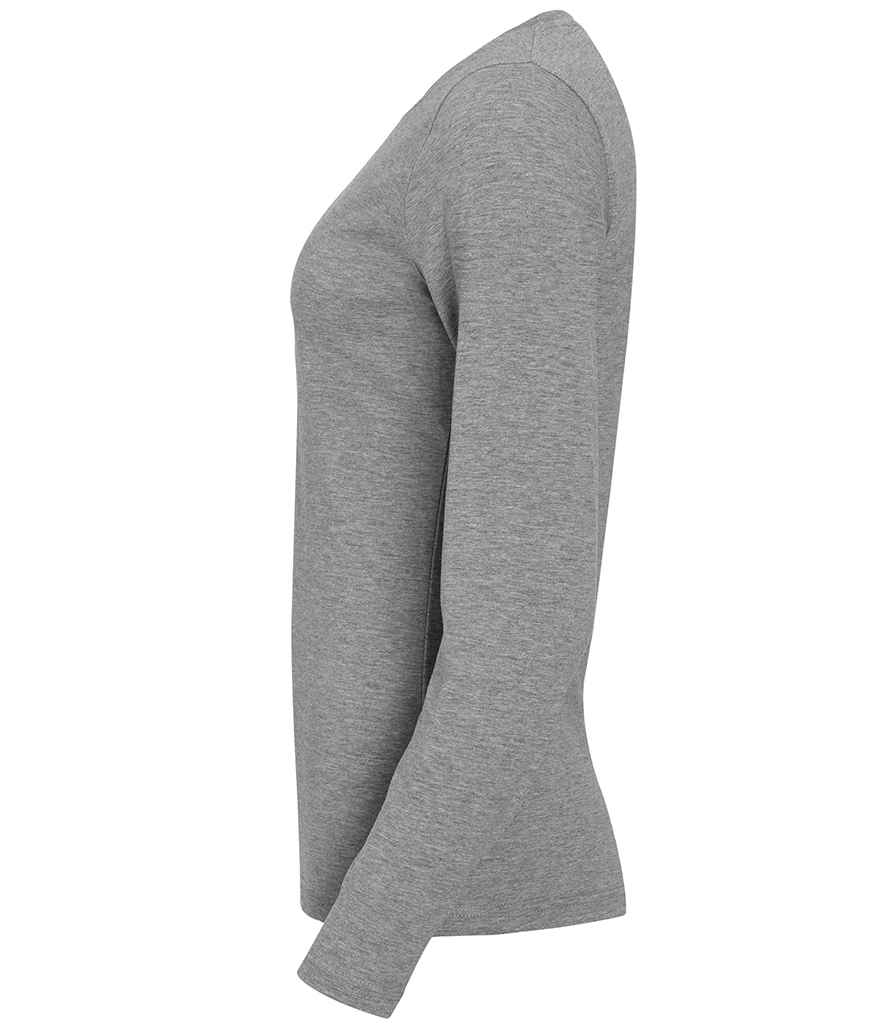 SOL'S Ladies Majestic Long Sleeve T-Shirt in by SOL'S — Custom branded clothing by Print Press, featuring premium embroidery produced in our specialist print lab in the UK.