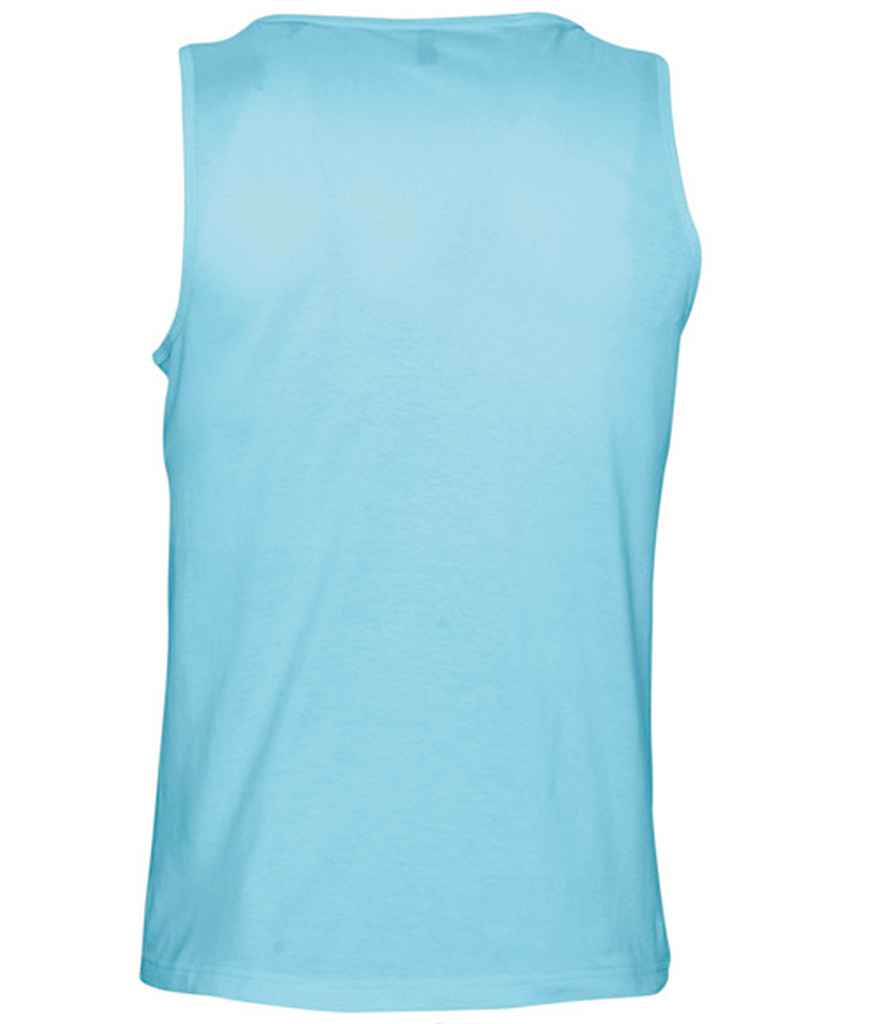 SOL'S Justin Tank Top in by SOL'S — Custom branded clothing by Print Press, featuring premium embroidery produced in our specialist print lab in the UK.