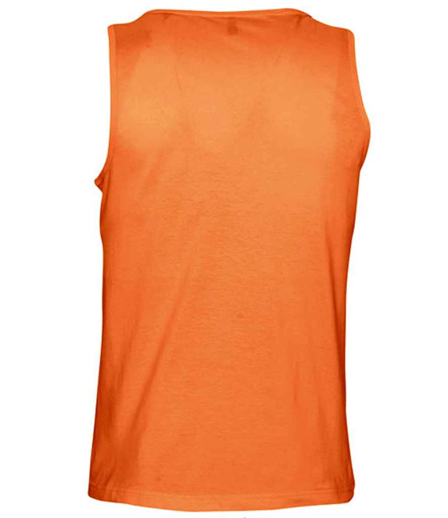 SOL'S Justin Tank Top in by SOL'S — Custom branded clothing by Print Press, featuring premium embroidery produced in our specialist print lab in the UK.