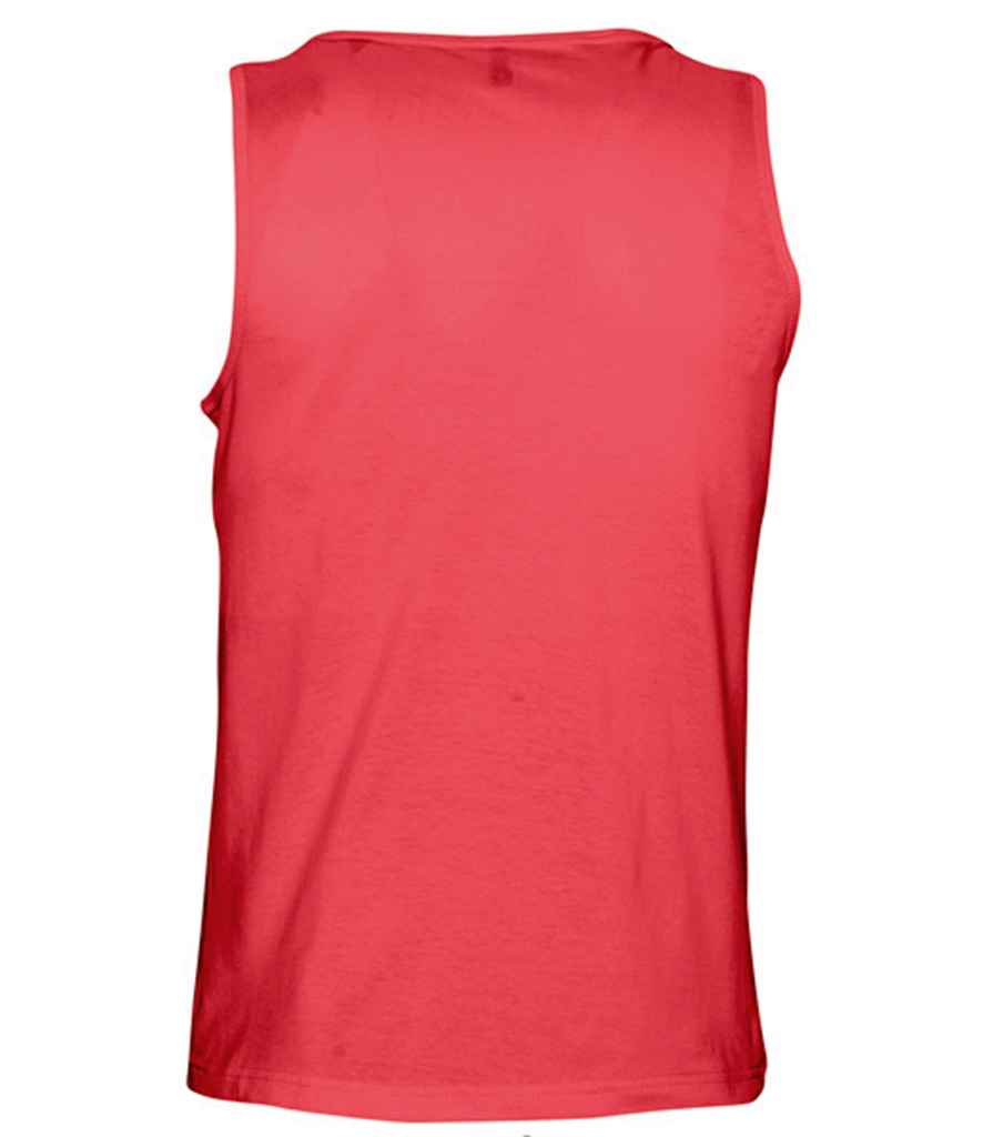 SOL'S Justin Tank Top in by SOL'S — Custom branded clothing by Print Press, featuring premium embroidery produced in our specialist print lab in the UK.