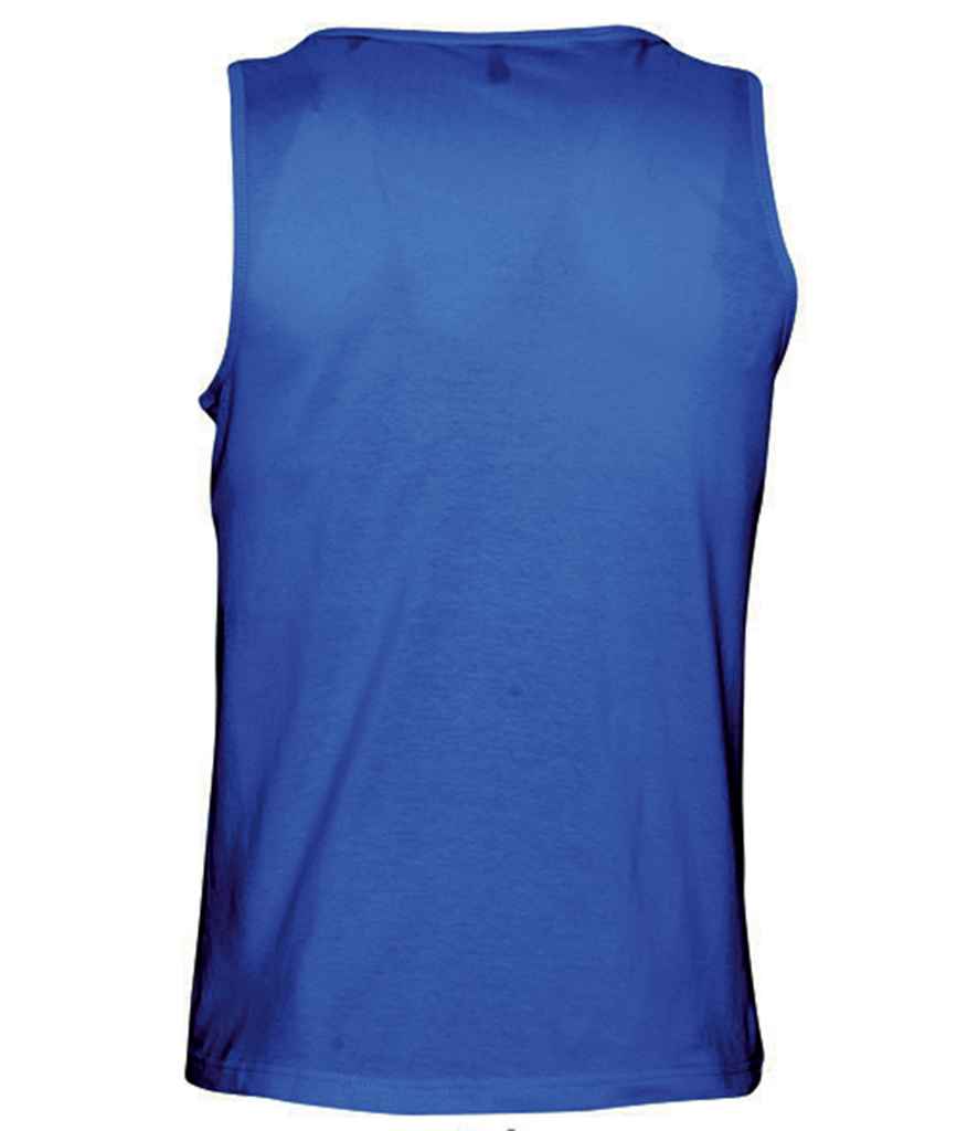 SOL'S Justin Tank Top in by SOL'S — Custom branded clothing by Print Press, featuring premium embroidery produced in our specialist print lab in the UK.