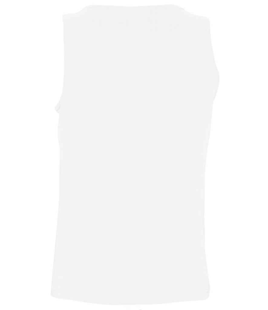 SOL'S Justin Tank Top in by SOL'S — Custom branded clothing by Print Press, featuring premium embroidery produced in our specialist print lab in the UK.