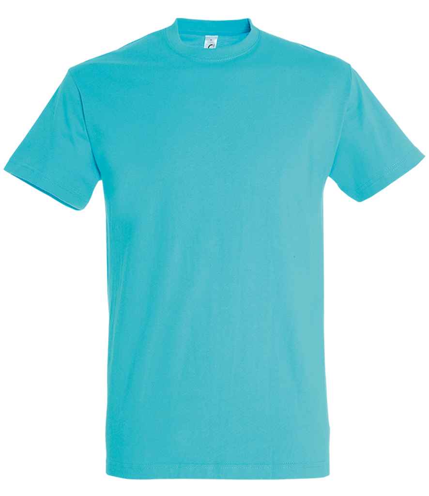 SOL'S Imperial Heavy T-Shirt in Atoll Blue by SOL'S — Custom branded clothing by Print Press, featuring premium embroidery produced in our specialist print lab in the UK.
