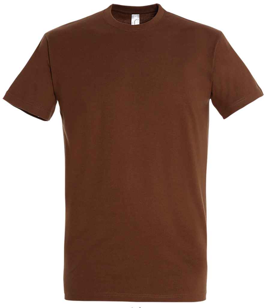 SOL'S Imperial Heavy T-Shirt - (2nd Colours) in Earth by SOL'S — Custom branded clothing by Print Press, featuring premium embroidery produced in our specialist print lab in the UK.