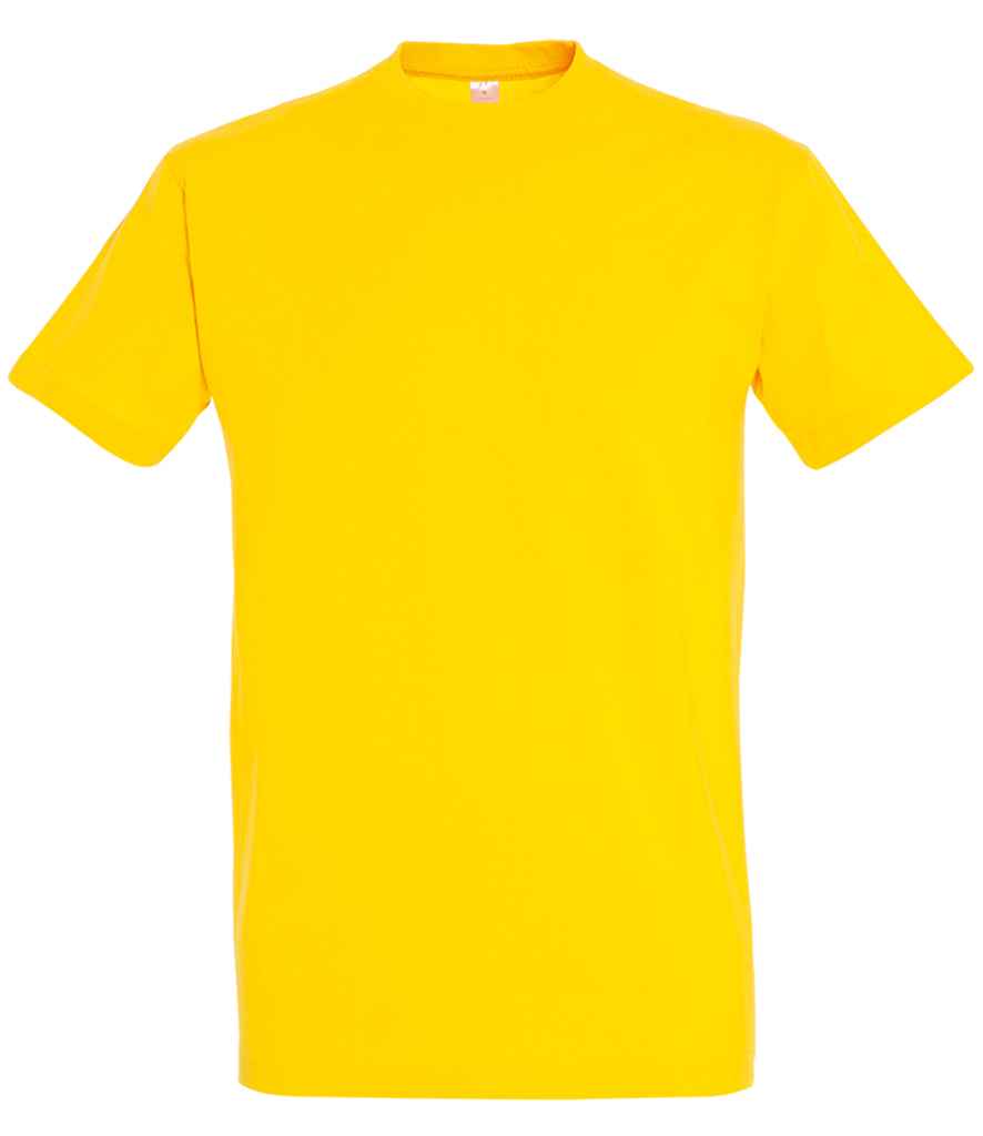 SOL'S Imperial Heavy T-Shirt - (3rd Colours) in Gold by SOL'S — Custom branded clothing by Print Press, featuring premium embroidery produced in our specialist print lab in the UK.