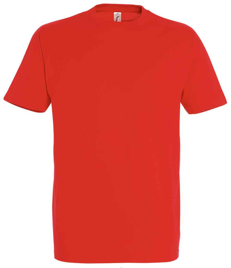 SOL'S Imperial Heavy T-Shirt - (3rd Colours) in Hibiscus by SOL'S — Custom branded clothing by Print Press, featuring premium embroidery produced in our specialist print lab in the UK.
