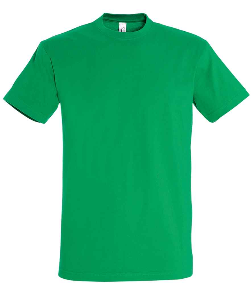 SOL'S Imperial Heavy T-Shirt - (2nd Colours) in Kelly Green by SOL'S — Custom branded clothing by Print Press, featuring premium embroidery produced in our specialist print lab in the UK.