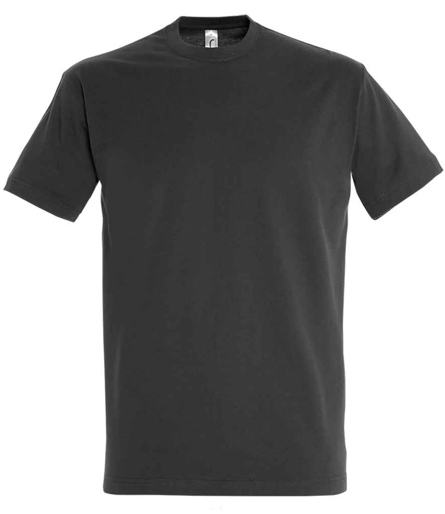 SOL'S Imperial Heavy T-Shirt - (2nd Colours) in Mouse Grey by SOL'S — Custom branded clothing by Print Press, featuring premium embroidery produced in our specialist print lab in the UK.