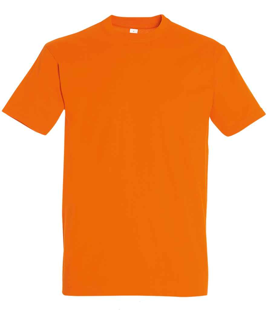 SOL'S Imperial Heavy T-Shirt - (3rd Colours) in Orange by SOL'S — Custom branded clothing by Print Press, featuring premium embroidery produced in our specialist print lab in the UK.