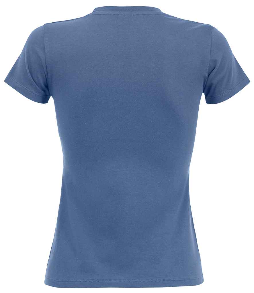 SOL'S Ladies Imperial Heavy T-Shirt in by SOL'S — Custom branded clothing by Print Press, featuring premium embroidery produced in our specialist print lab in the UK.