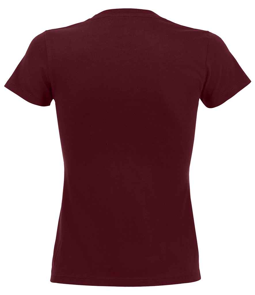SOL'S Ladies Imperial Heavy T-Shirt - (2nd Colours) in by SOL'S — Custom branded clothing by Print Press, featuring premium embroidery produced in our specialist print lab in the UK.