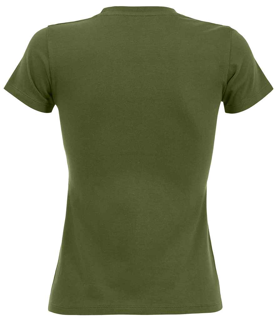 SOL'S Ladies Imperial Heavy T-Shirt in by SOL'S — Custom branded clothing by Print Press, featuring premium embroidery produced in our specialist print lab in the UK.