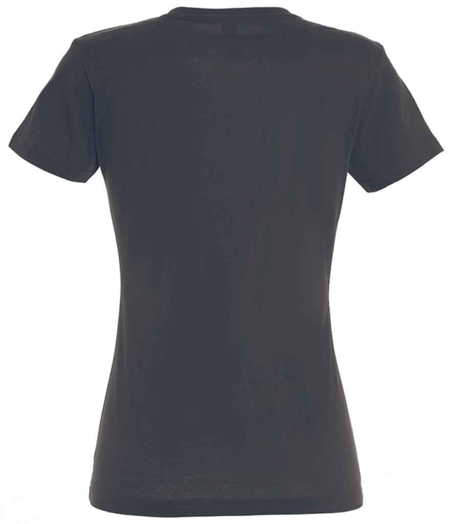 SOL'S Ladies Imperial Heavy T-Shirt - (2nd Colours) in by SOL'S — Custom branded clothing by Print Press, featuring premium embroidery produced in our specialist print lab in the UK.