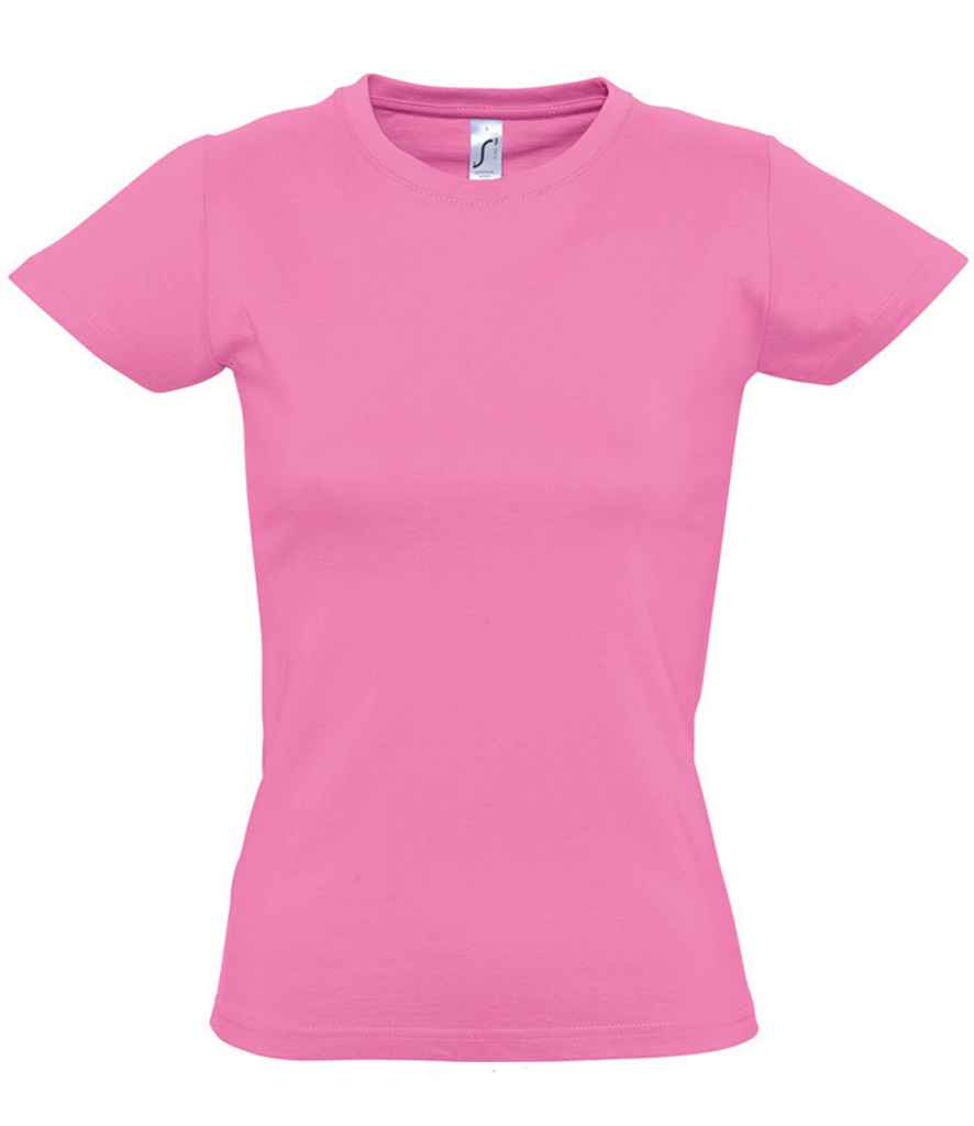 SOL'S Ladies Imperial Heavy T-Shirt - (2nd Colours) in Orchid Pink by SOL'S — Custom branded clothing by Print Press, featuring premium embroidery produced in our specialist print lab in the UK.