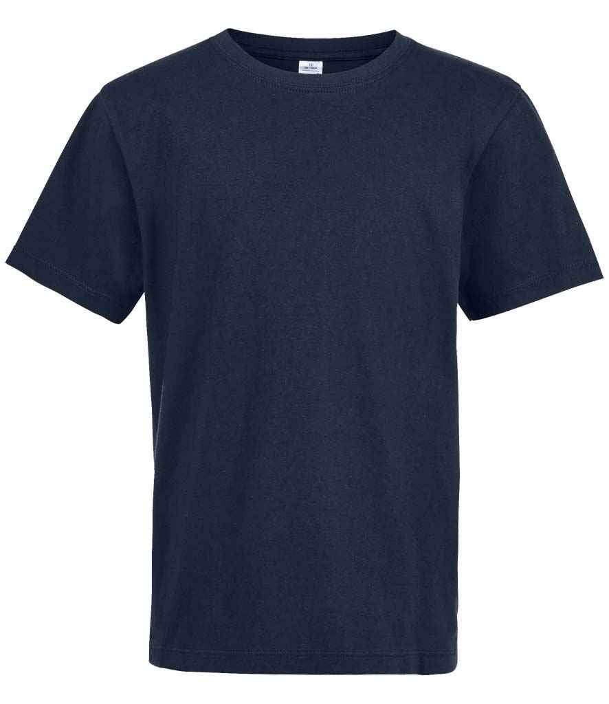 SOL'S Kids Regent T-Shirt in French Navy by SOL'S — Custom branded clothing by Print Press, featuring premium embroidery produced in our specialist print lab in the UK.