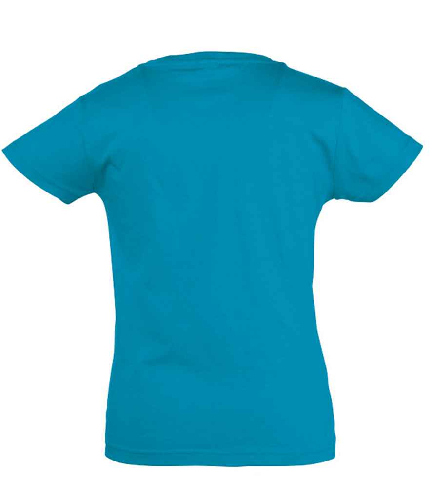 SOL'S Girls Cherry T-Shirt in by SOL'S — Custom branded clothing by Print Press, featuring premium embroidery produced in our specialist print lab in the UK.