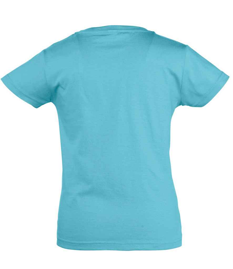 SOL'S Girls Cherry T-Shirt in by SOL'S — Custom branded clothing by Print Press, featuring premium embroidery produced in our specialist print lab in the UK.