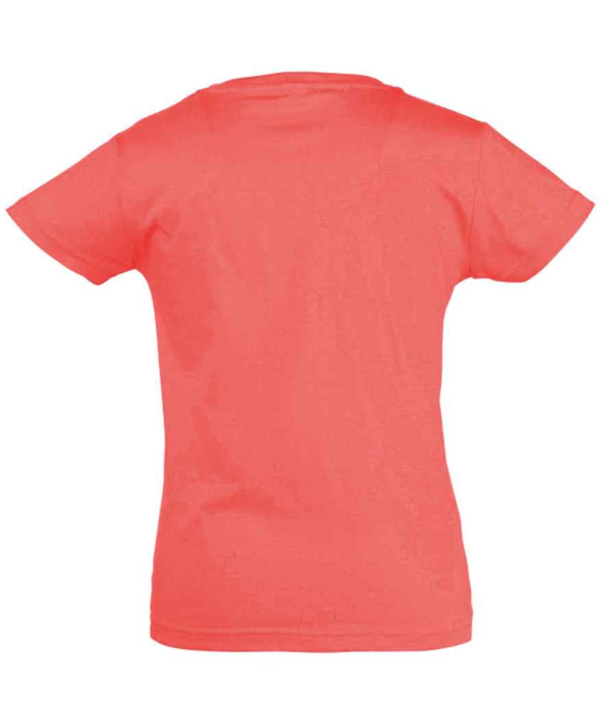 SOL'S Girls Cherry T-Shirt in by SOL'S — Custom branded clothing by Print Press, featuring premium embroidery produced in our specialist print lab in the UK.