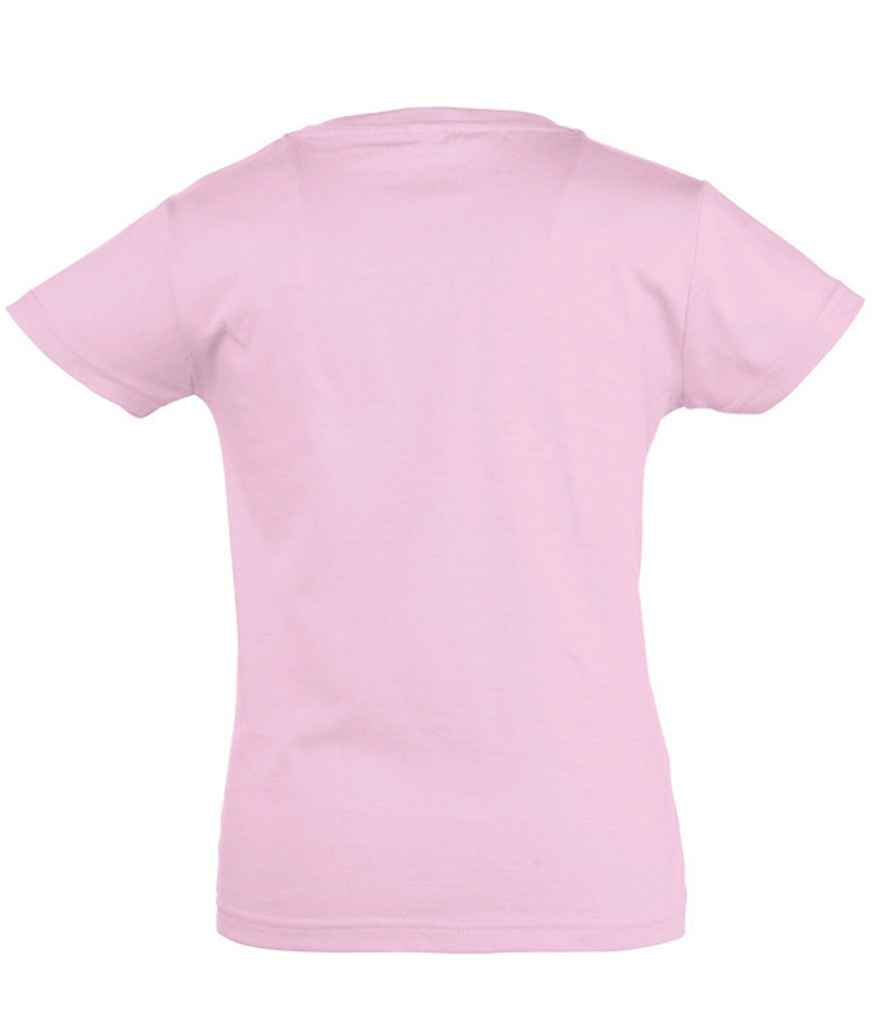 SOL'S Girls Cherry T-Shirt in by SOL'S — Custom branded clothing by Print Press, featuring premium embroidery produced in our specialist print lab in the UK.
