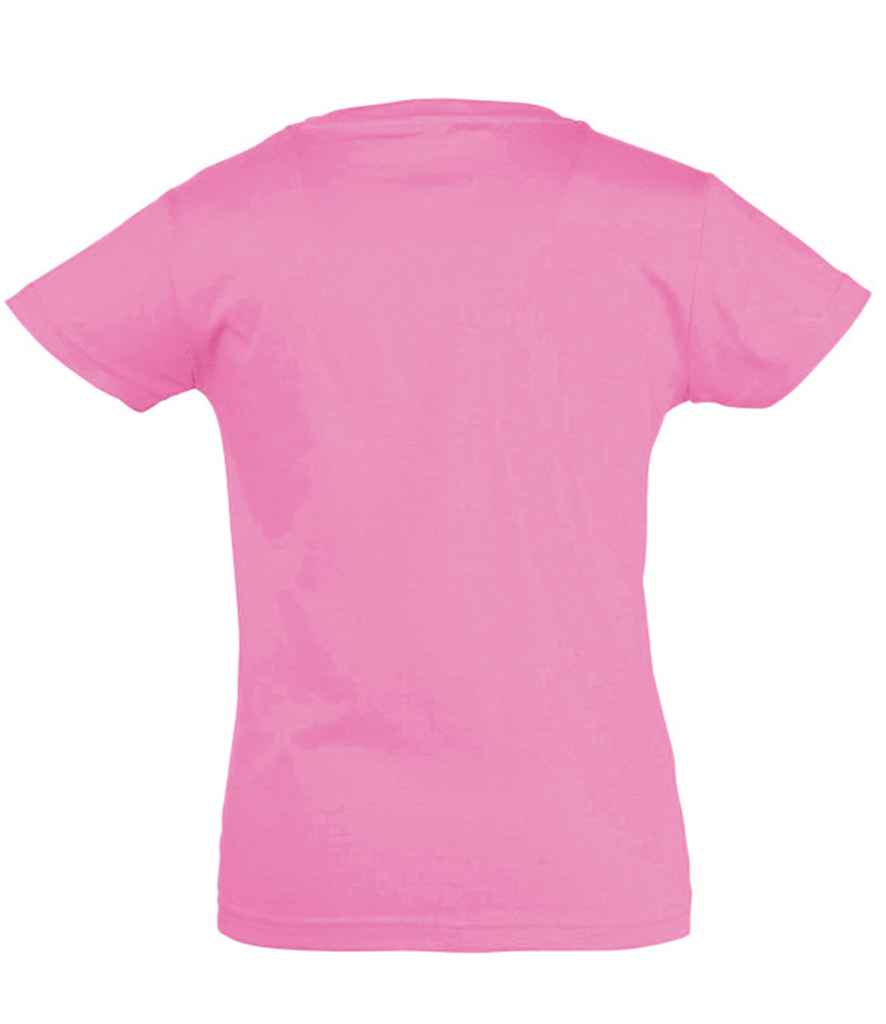 SOL'S Girls Cherry T-Shirt in by SOL'S — Custom branded clothing by Print Press, featuring premium embroidery produced in our specialist print lab in the UK.