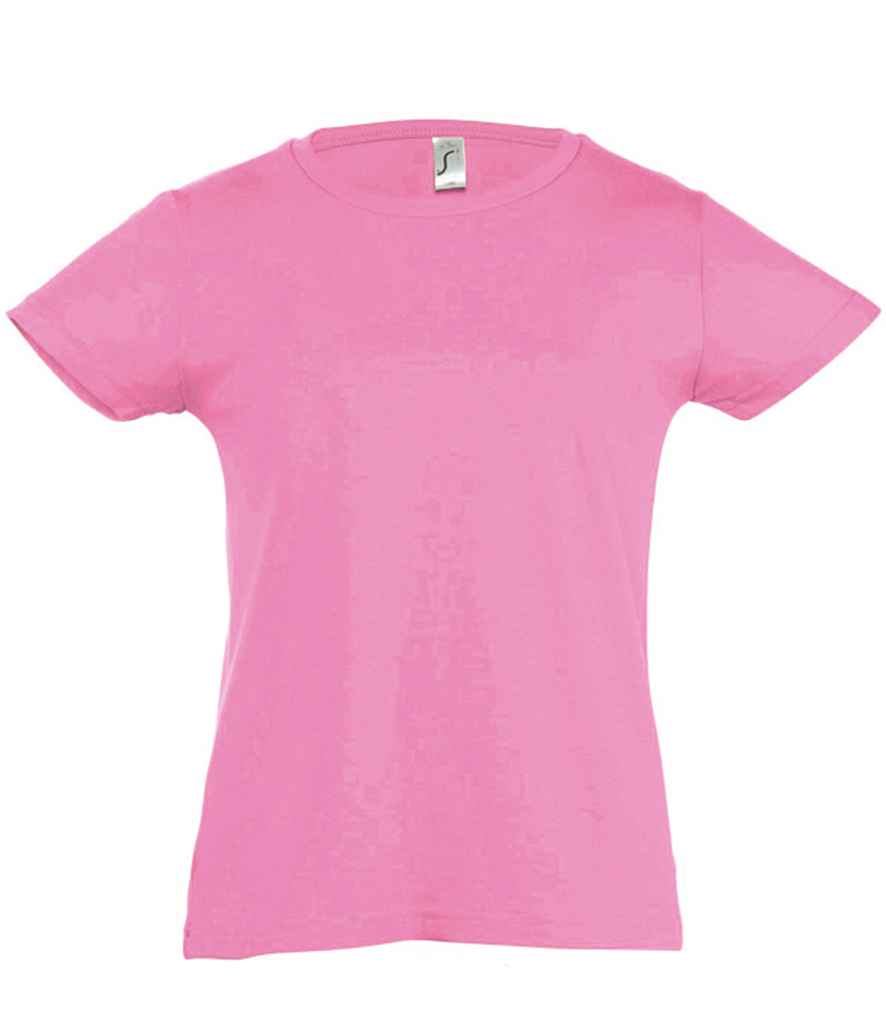 SOL'S Girls Cherry T-Shirt in Orchid Pink by SOL'S — Custom branded clothing by Print Press, featuring premium embroidery produced in our specialist print lab in the UK.