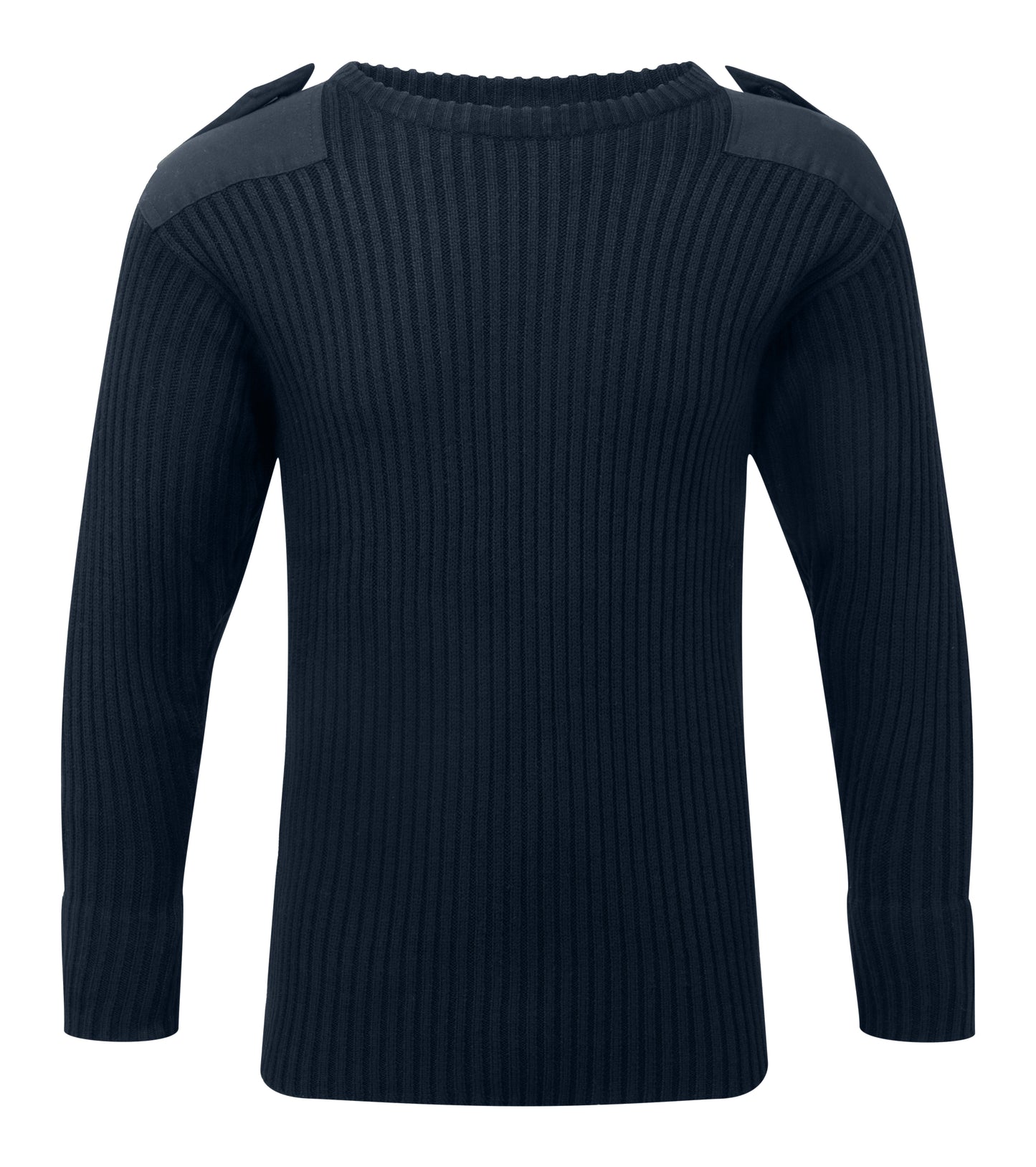 Fort Crew Neck Combat Jumper in NAVY BLUE by FORT — Custom branded clothing by Print Press, featuring premium embroidery produced in our specialist print lab in the UK.
