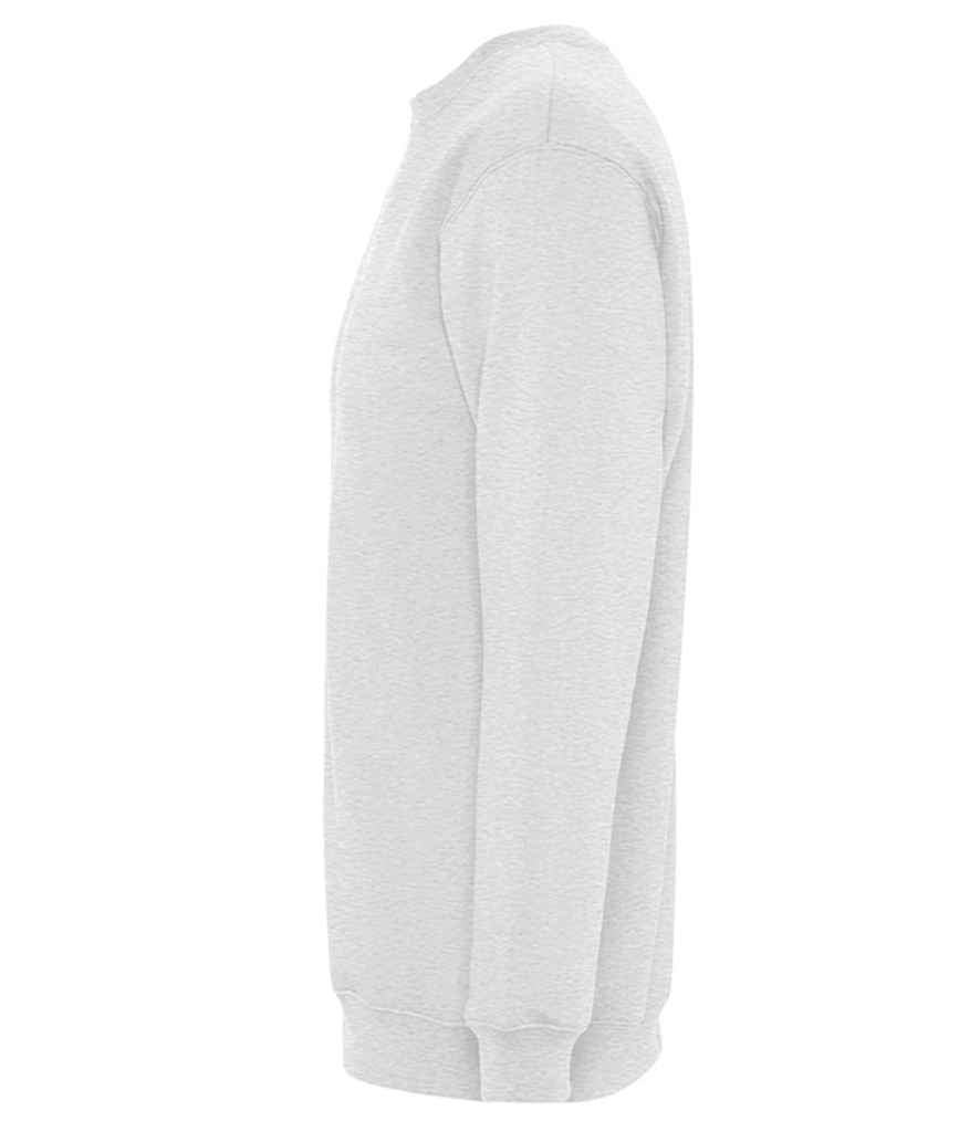 SOL'S Unisex New Supreme Sweatshirt in by SOL'S — Custom branded clothing by Print Press, featuring premium embroidery produced in our specialist print lab in the UK.