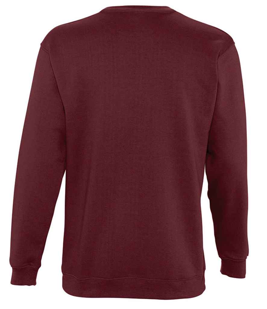 SOL'S Unisex New Supreme Sweatshirt in by SOL'S — Custom branded clothing by Print Press, featuring premium embroidery produced in our specialist print lab in the UK.