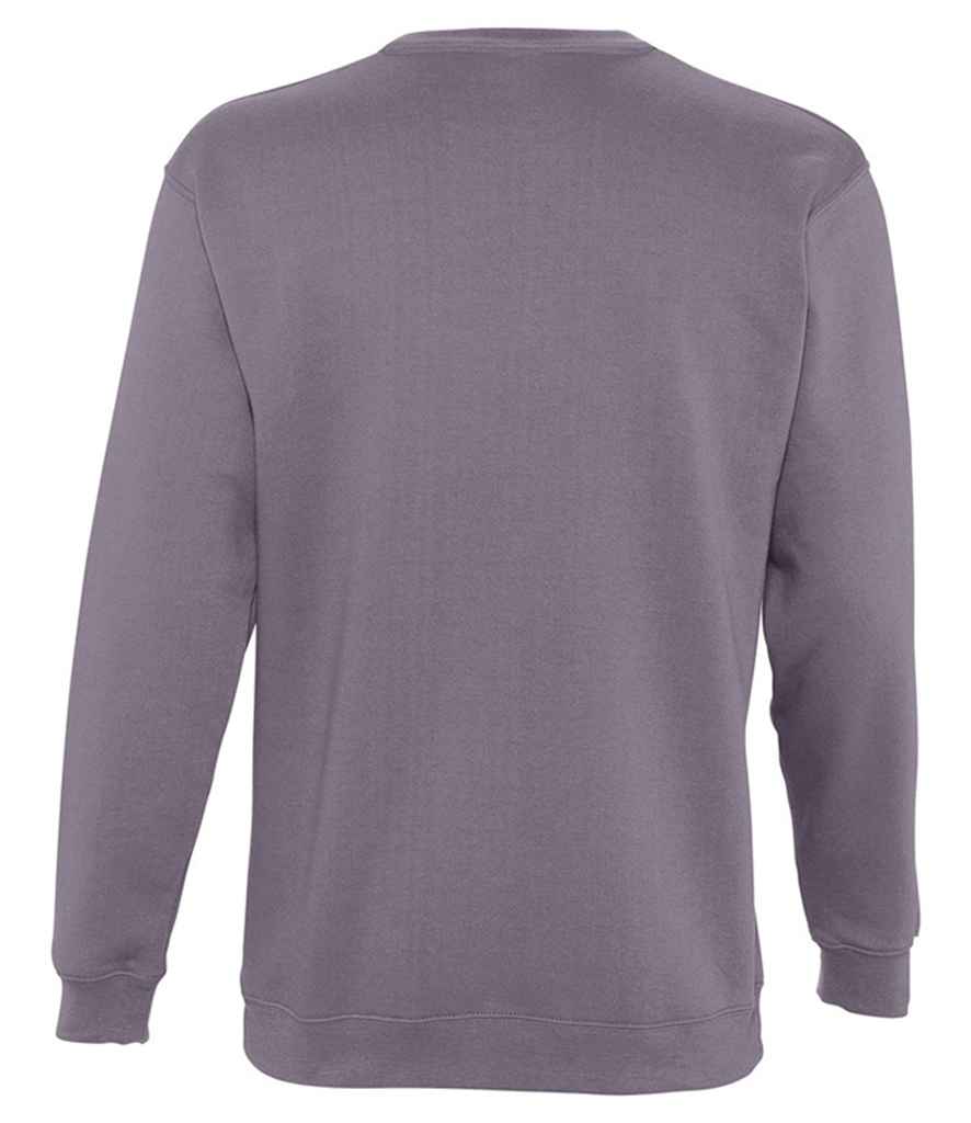 SOL'S Unisex New Supreme Sweatshirt in by SOL'S — Custom branded clothing by Print Press, featuring premium embroidery produced in our specialist print lab in the UK.