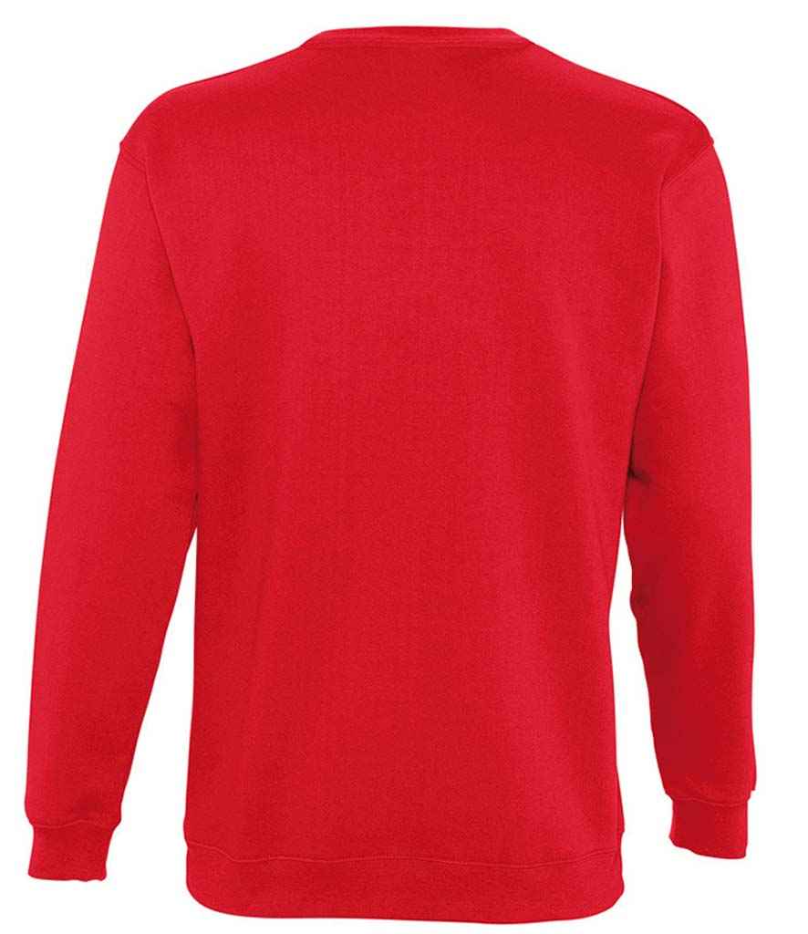 SOL'S Unisex New Supreme Sweatshirt in by SOL'S — Custom branded clothing by Print Press, featuring premium embroidery produced in our specialist print lab in the UK.